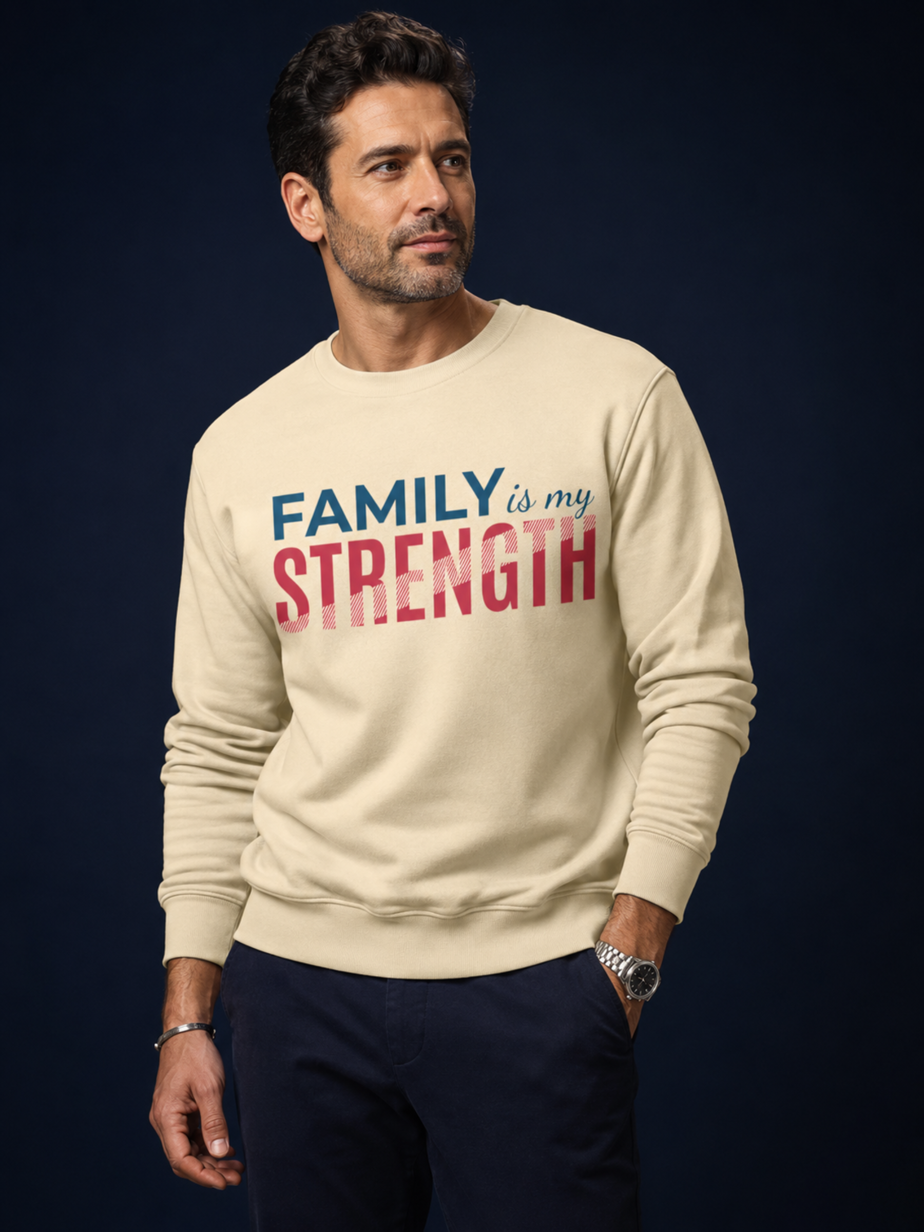 FAMILY IS MY STRENGTH SWEATSHIRT