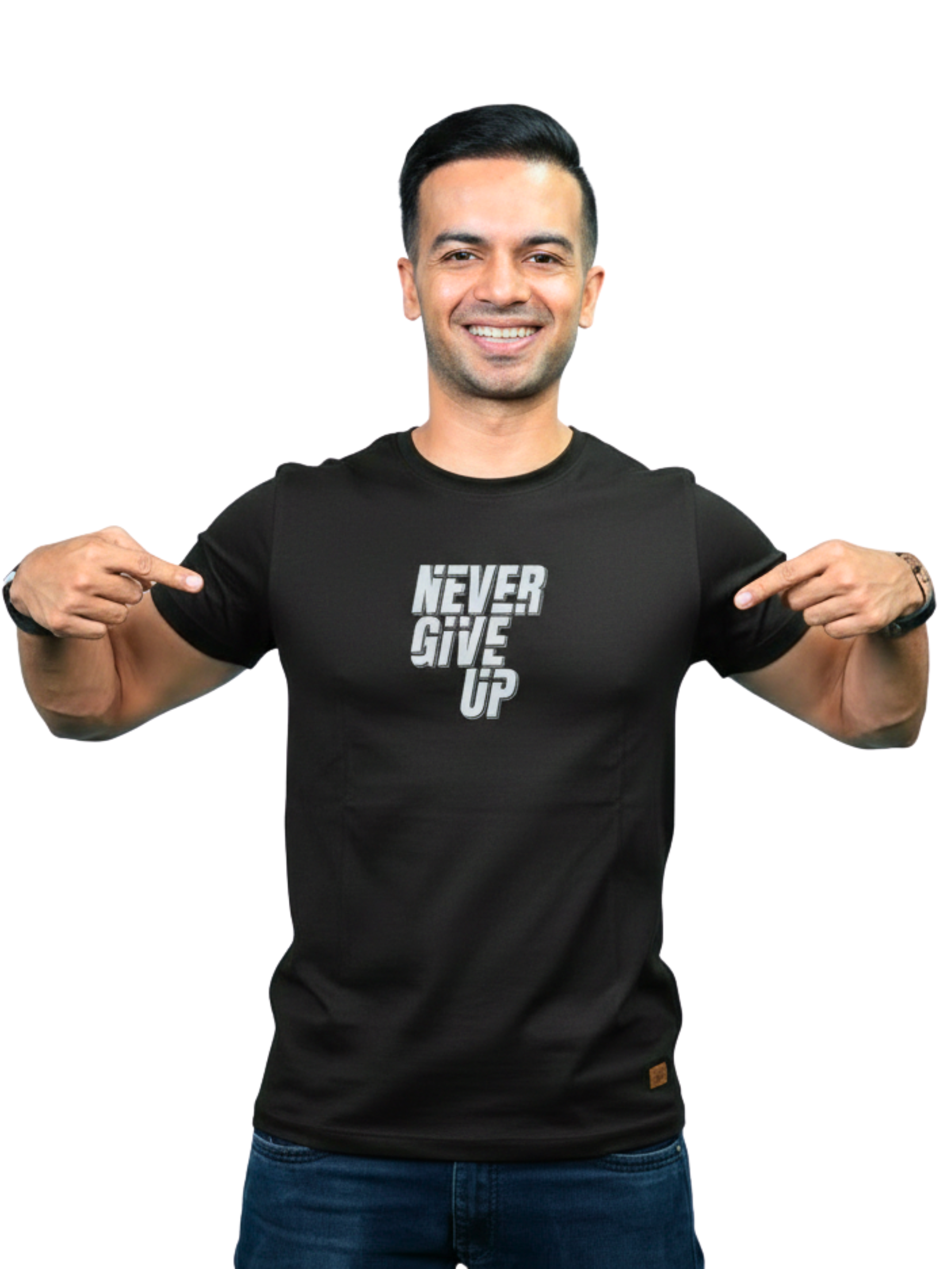 NEVER GIVE UP