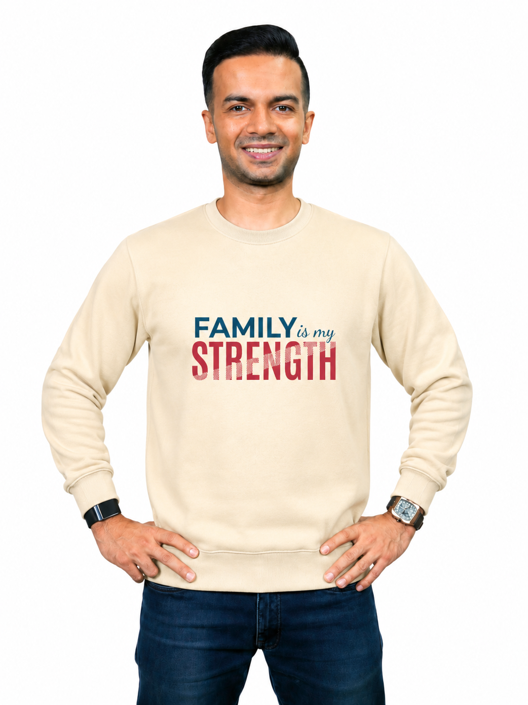 FAMILY IS MY STRENGTH SWEATSHIRT