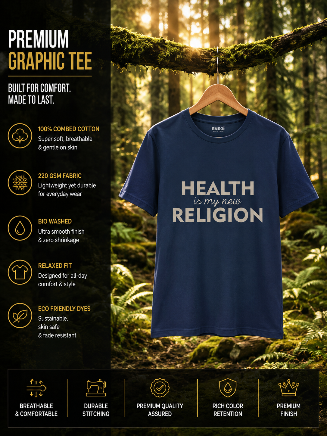 HEALTH IS MY NEW RELIGION