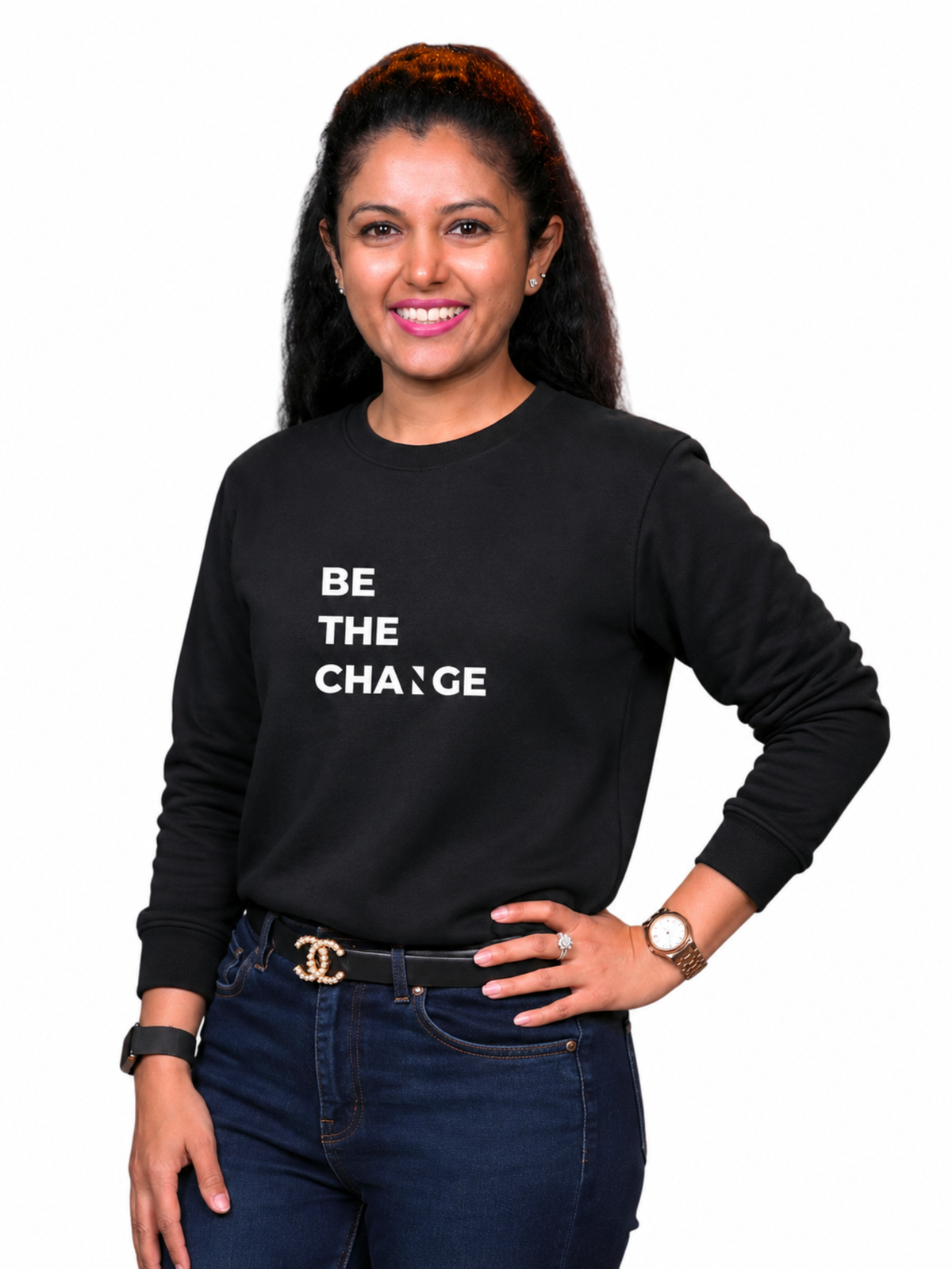 BE THE CHANGE SWEATSHIRT