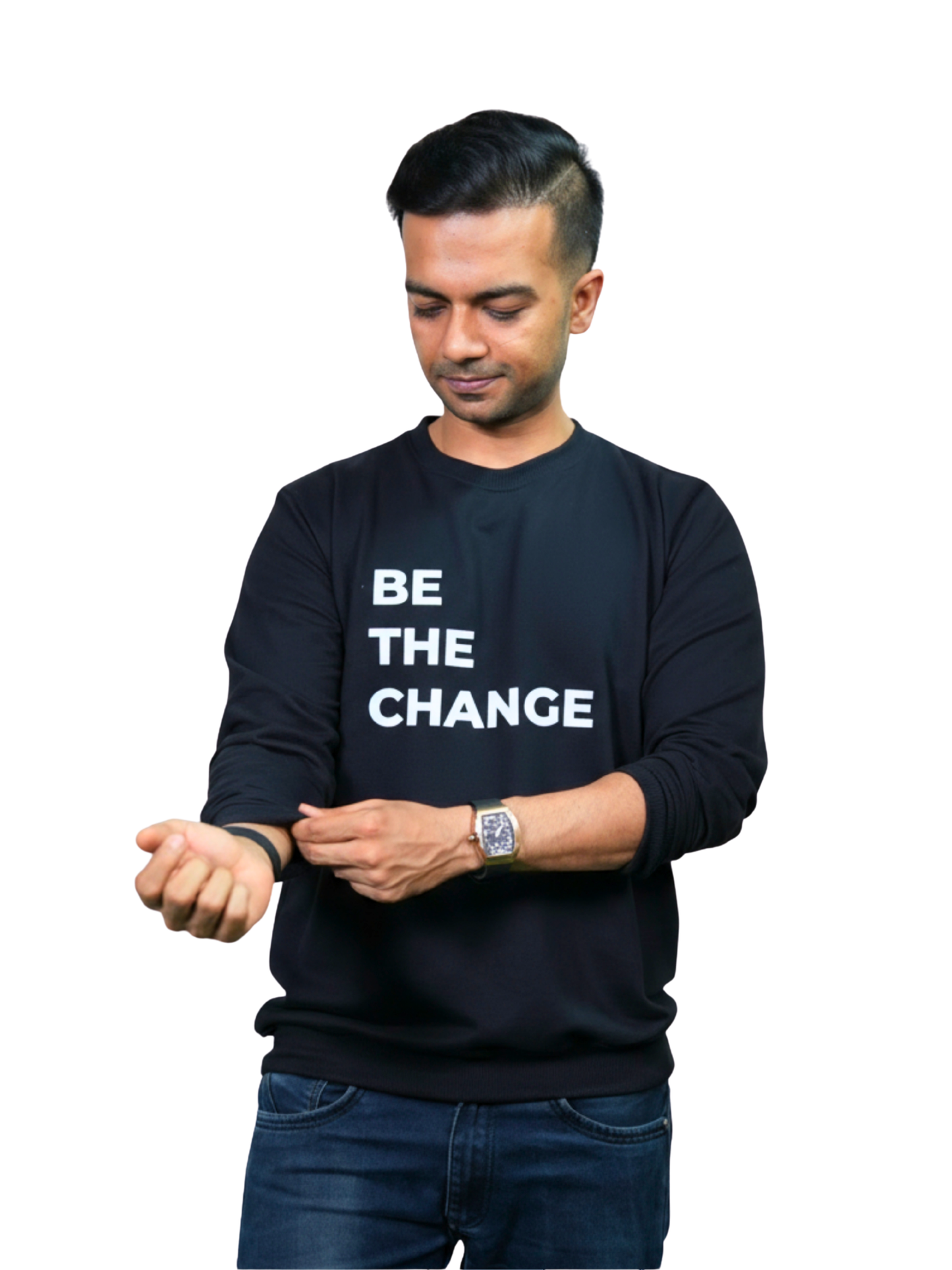 BE THE CHANGE SWEATSHIRT