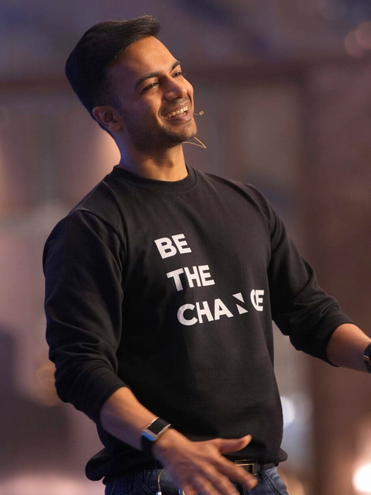 BE THE CHANGE SWEATSHIRT