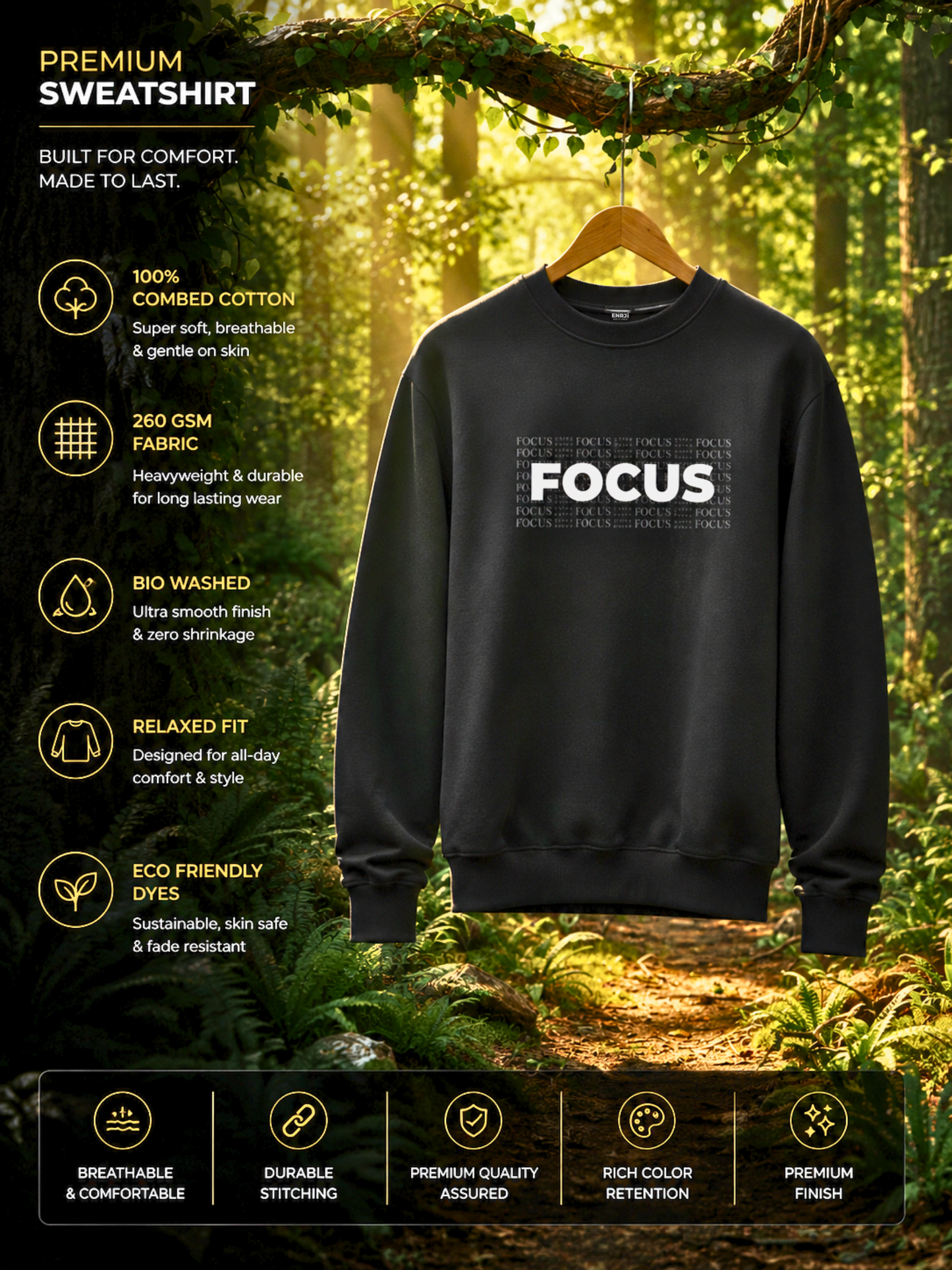 FOCUS SWEATSHIRT