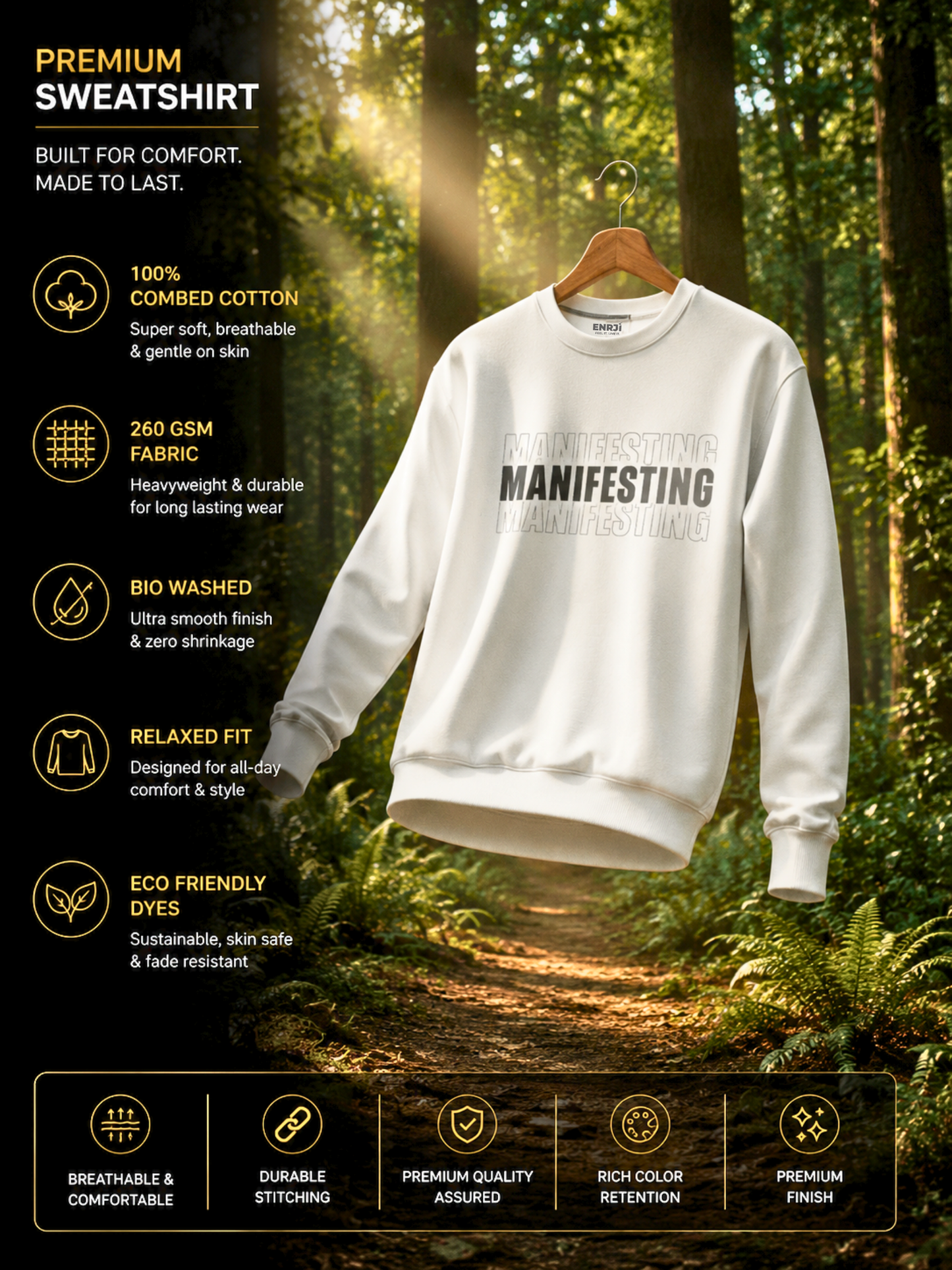 MANIFESTING SWEATSHIRT