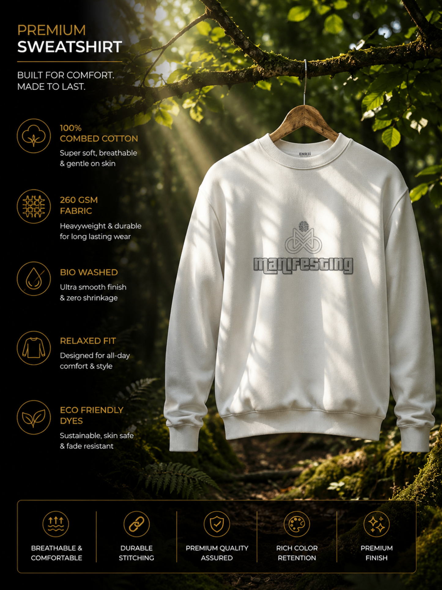 MANIFESTING SPIRITUAL SWEATSHIRT
