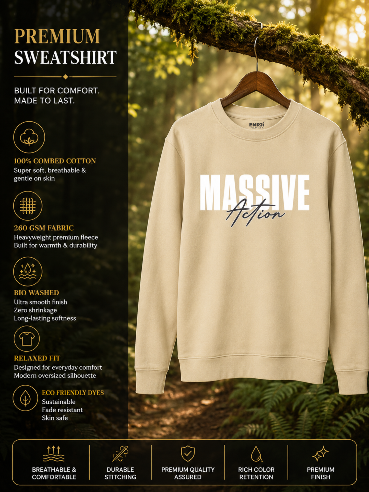 MASSIVE ACTION SWEATSHIRT
