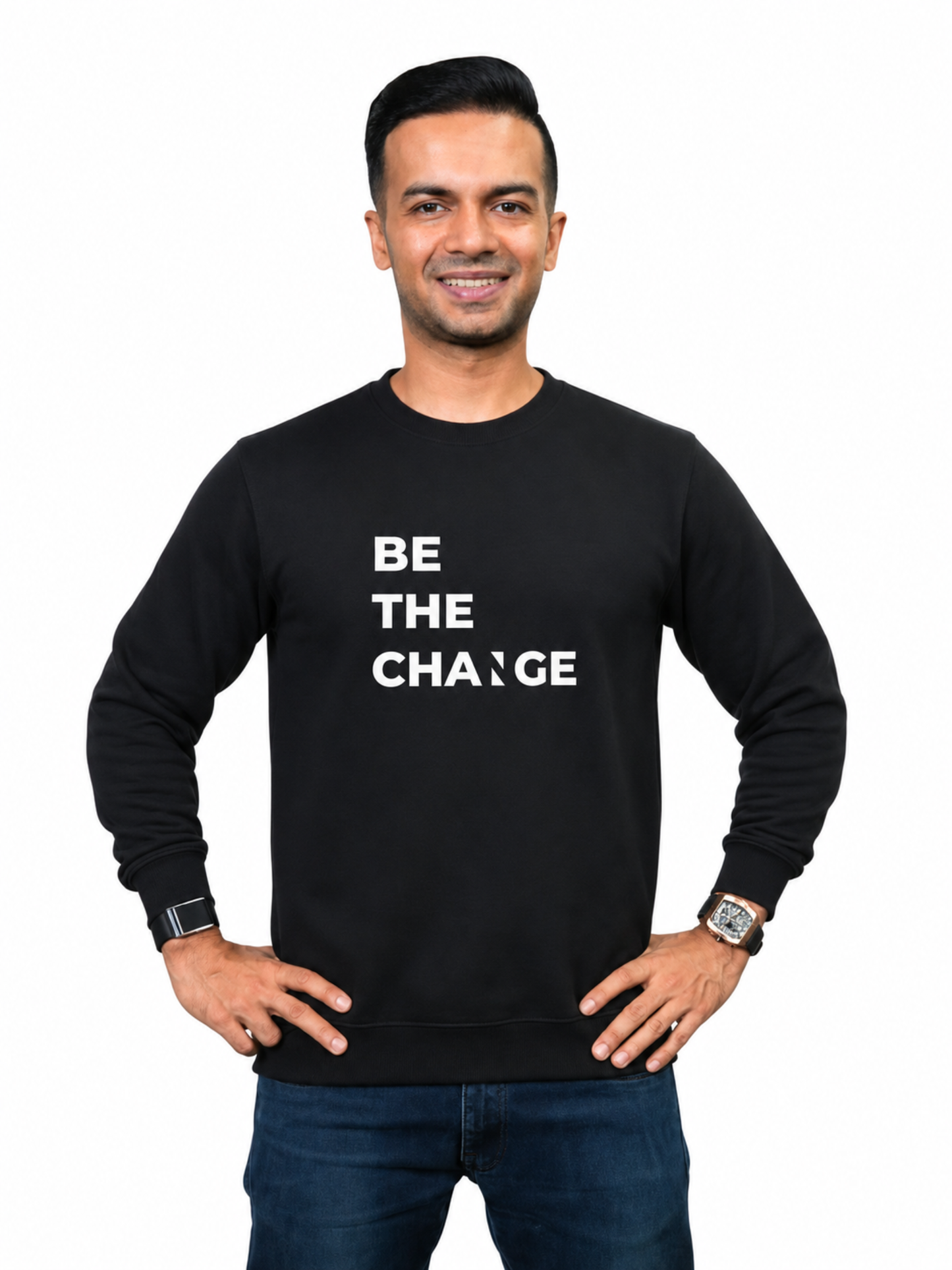 BE THE CHANGE SWEATSHIRT
