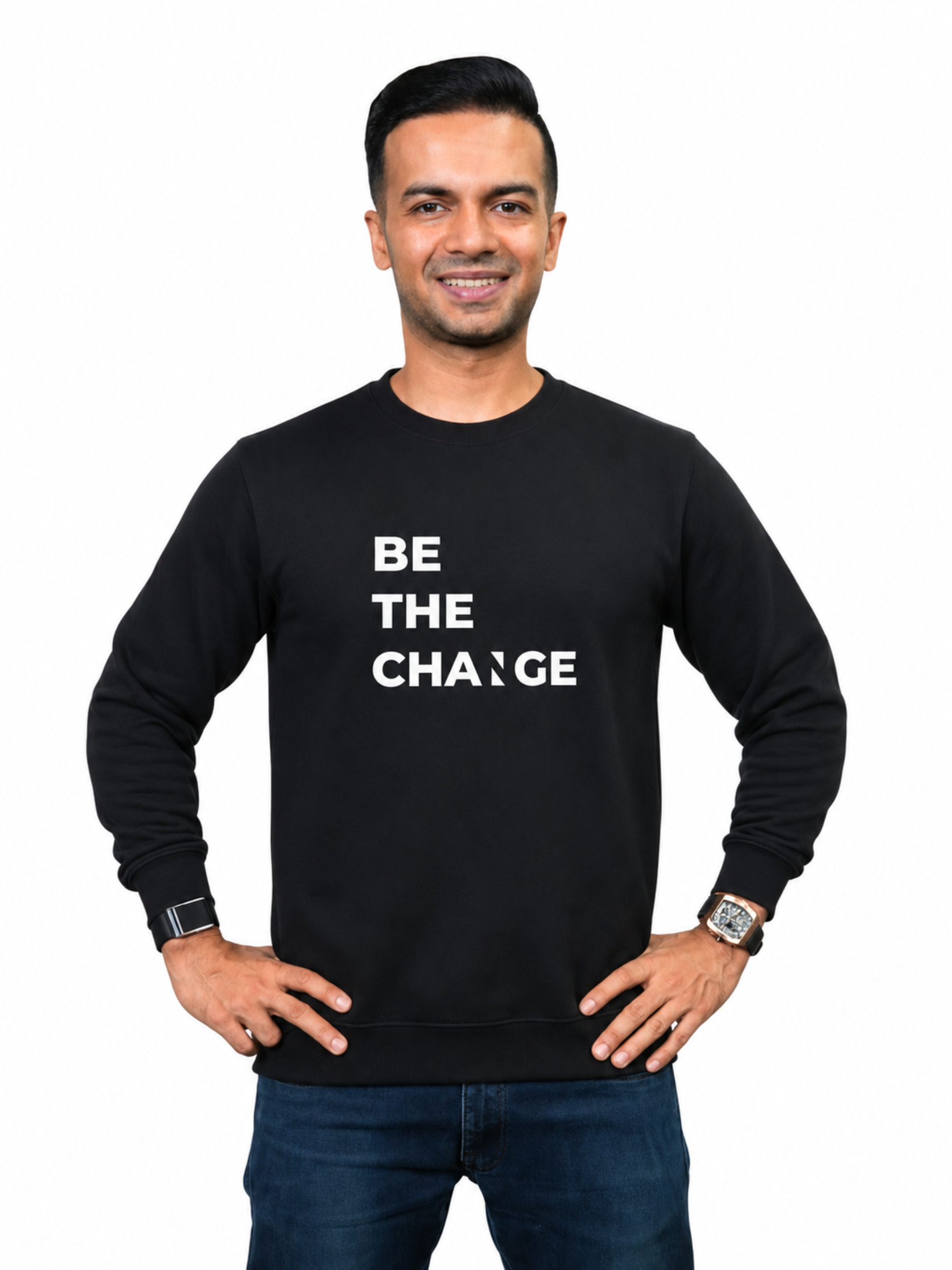 BE THE CHANGE SWEATSHIRT