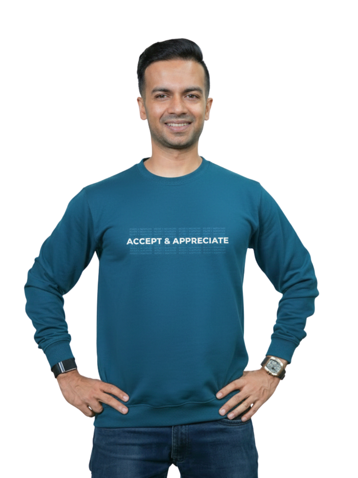 ACCEPT & APPRECIATE SWEATSHIRT