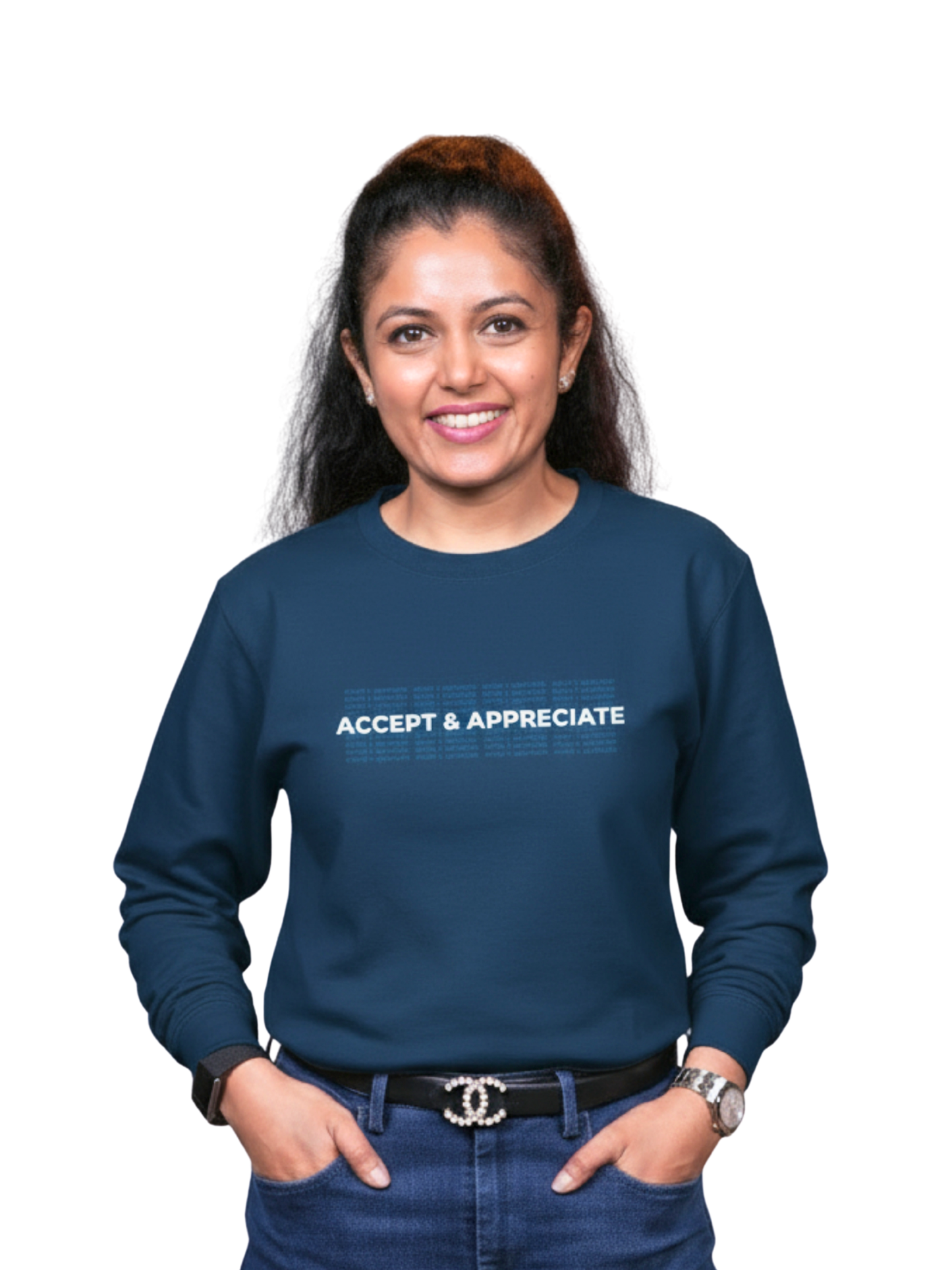 ACCEPT & APPRECIATE SWEATSHIRT