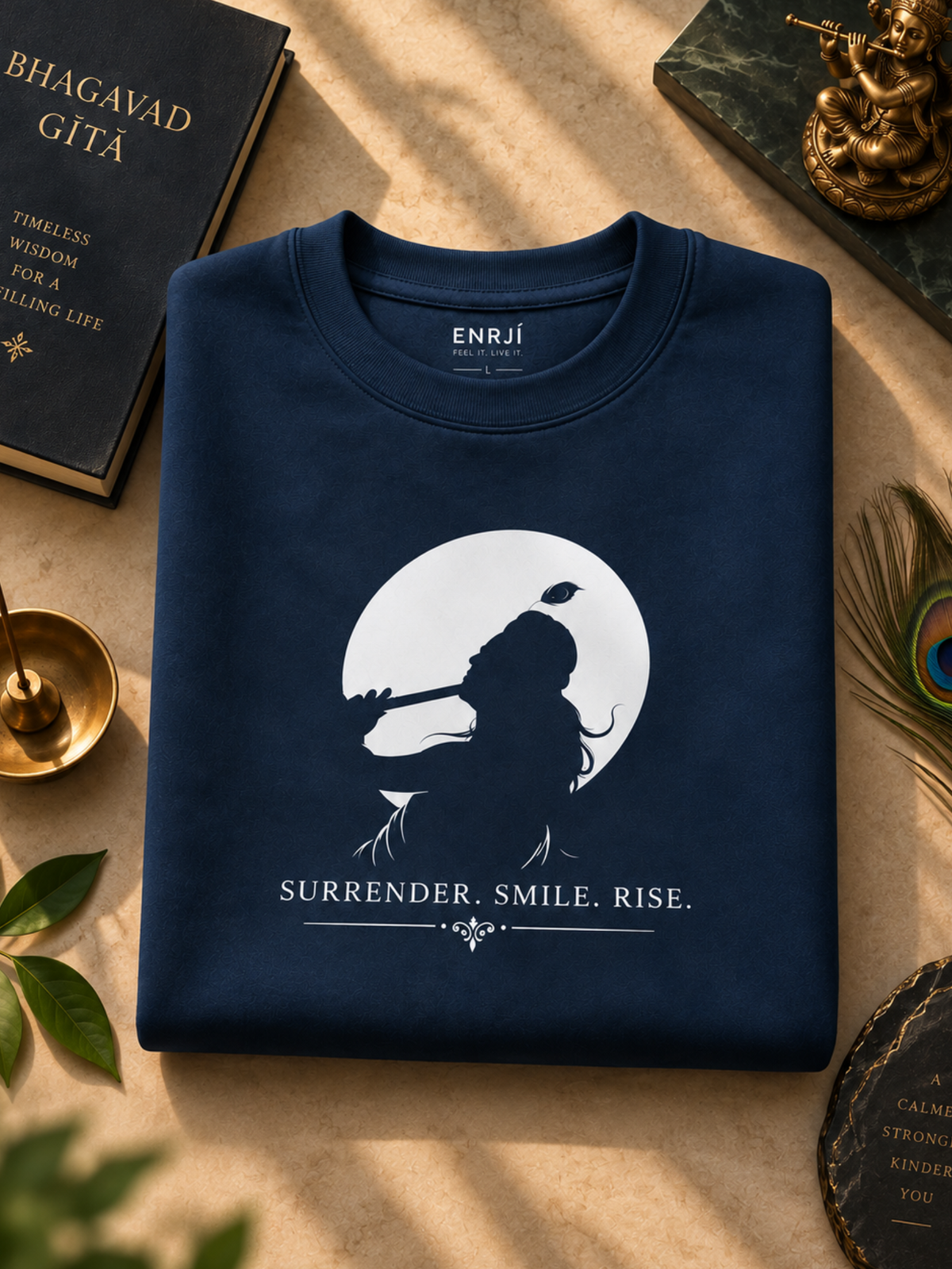 SURRENDER. SMILE. RISE.