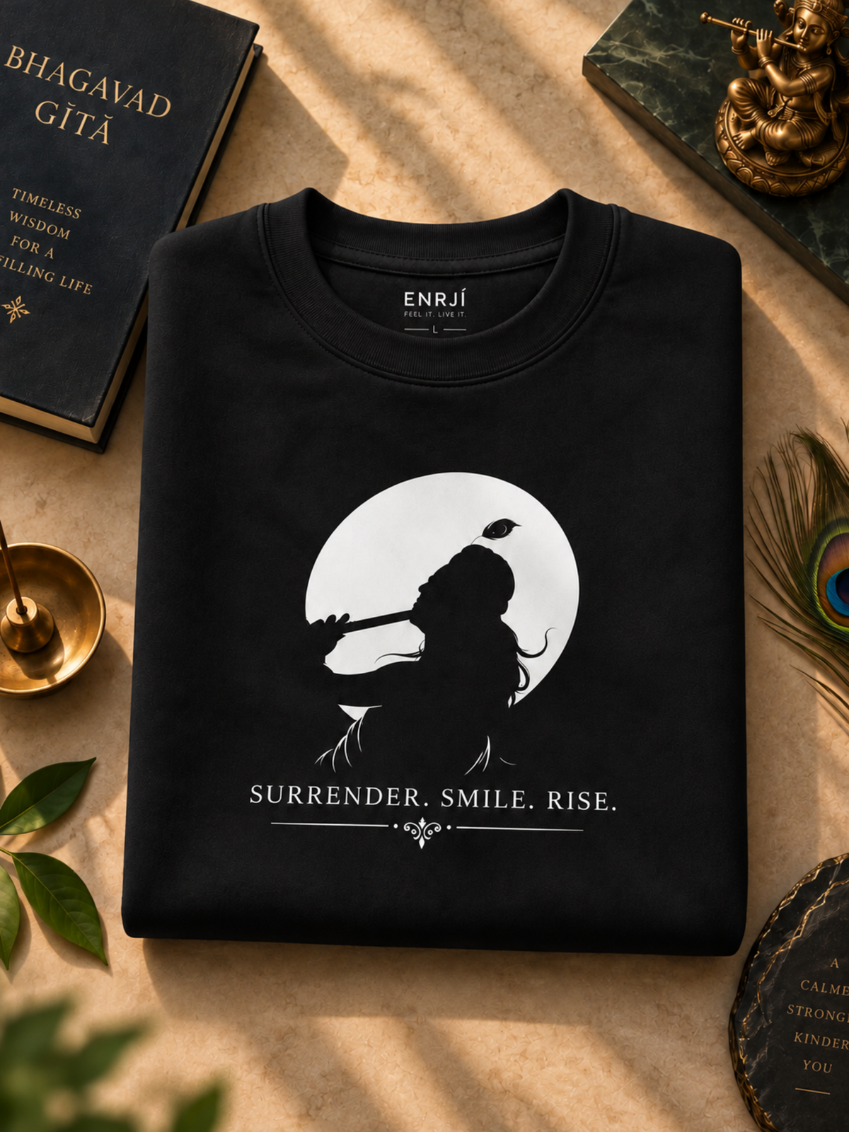 SURRENDER. SMILE. RISE.